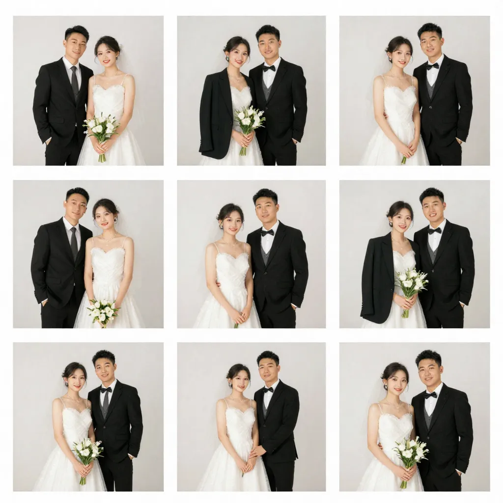 Premium photography service with multiple styles